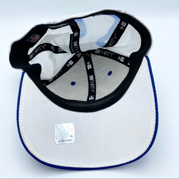 NFL Indianapolis Colts NFL Blue White Mesh Cap - Picture 6 of 10